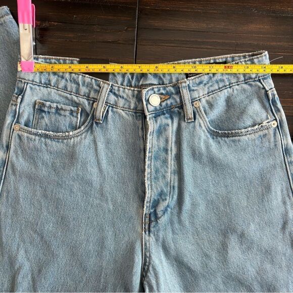 BLANKNYC The Baxter Rib Cage Straight Jeans in Bloom Size 28 NEW - Picture 14 of 16